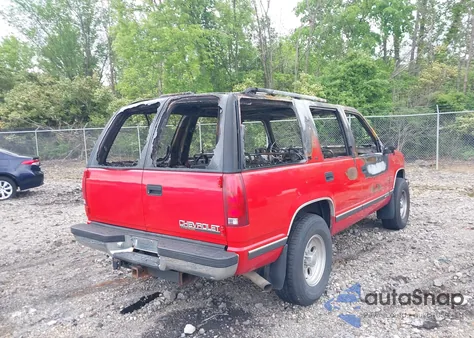 1996 Chevrolet Tahoe K1500 z USA, uszkodzony, nr VIN 1GNEK13R5TJ397114